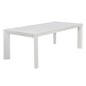 Merano Aluminum Outdoor Dining Table-Outdoor Dining Tables-SUNPAN-White-90"D-LOOMLAN