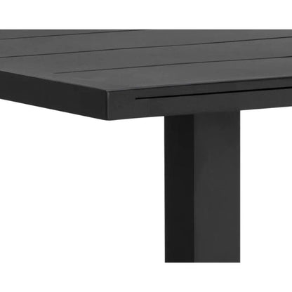 Merano Aluminum Outdoor Square Bar Table-Outdoor Coffee Tables-SUNPAN-LOOMLAN