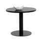 Merano Black Aluminum Outdoor Bistro Table-Outdoor Dining Tables-SUNPAN-LOOMLAN