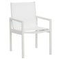 Merano Fabric Outdoor Dining Armchair 2PC-Outdoor Dining Chairs-SUNPAN-White-LOOMLAN