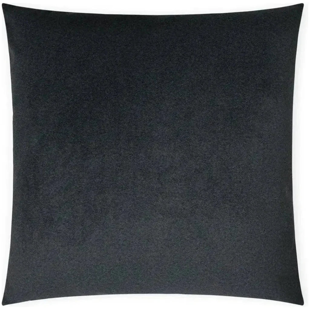 Merino Denim Solid Slate Blue Large Throw Pillow Insert - LOOMLAN - D.V. Kap - Throw Pillows