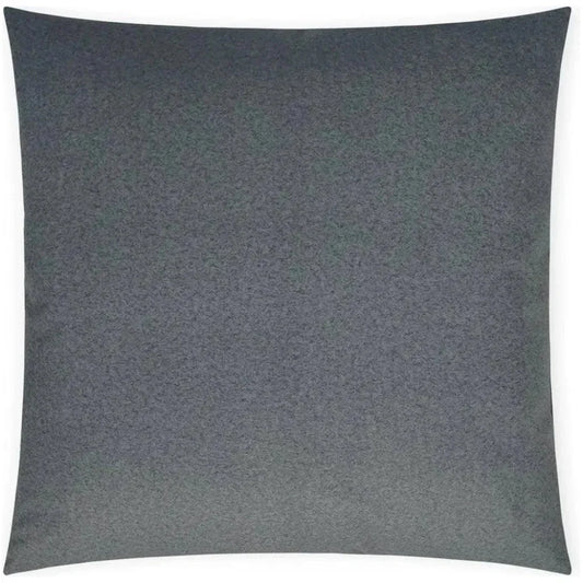 Merino Flannel Solid Grey Large Throw Pillow Insert - LOOMLAN - D.V. Kap - Throw Pillows