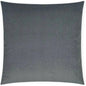Merino Flannel Solid Grey Large Throw Pillow Insert - LOOMLAN - D.V. Kap - Throw Pillows