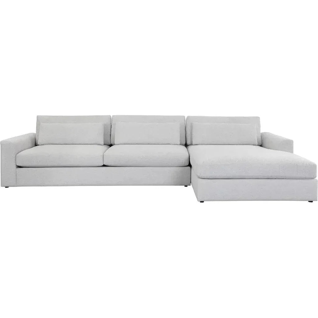 Merrick Fabric Sofa Chaise-Modular Sofas-SUNPAN-LOOMLAN