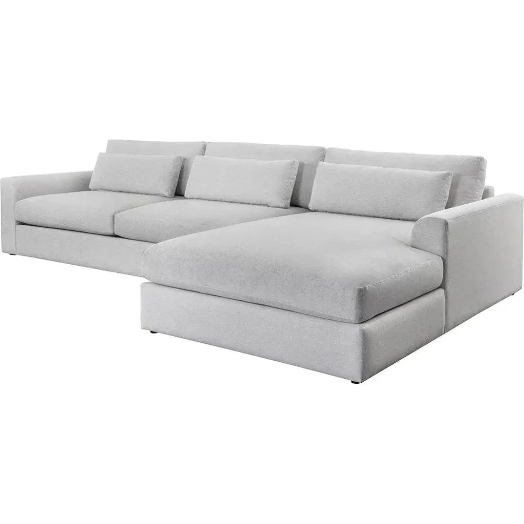 Merrick Fabric Sofa Chaise-Modular Sofas-SUNPAN-Right Facing-LOOMLAN