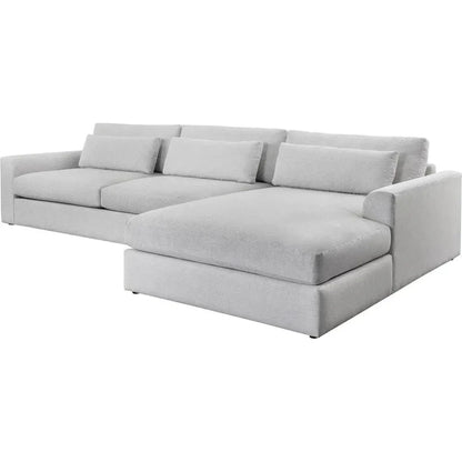 Merrick Fabric Sofa Chaise-Modular Sofas-SUNPAN-Right Facing-LOOMLAN