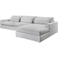 Merrick Fabric Sofa Chaise-Modular Sofas-SUNPAN-Right Facing-LOOMLAN
