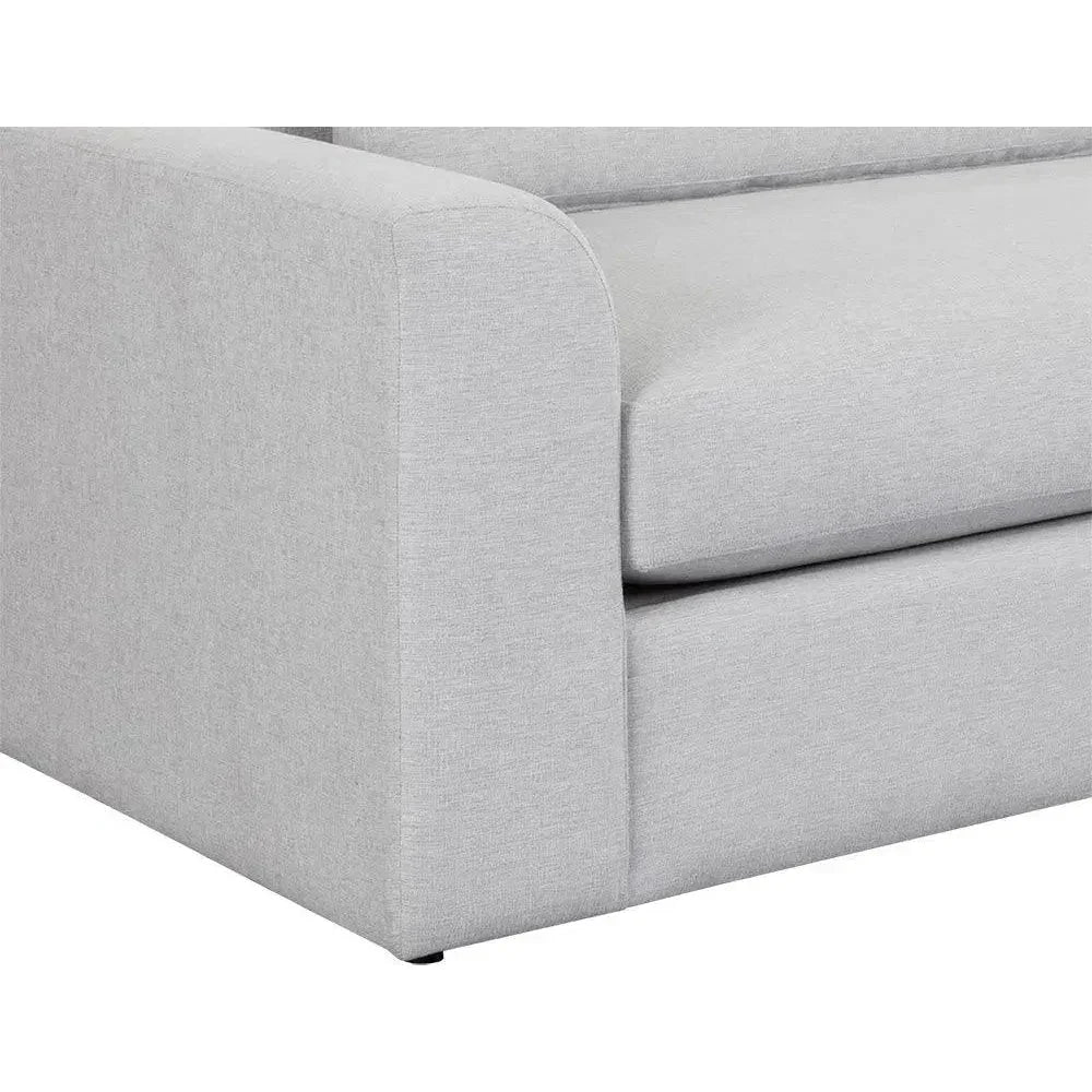 Merrick Fabric Sofa Chaise-Modular Sofas-SUNPAN-LOOMLAN