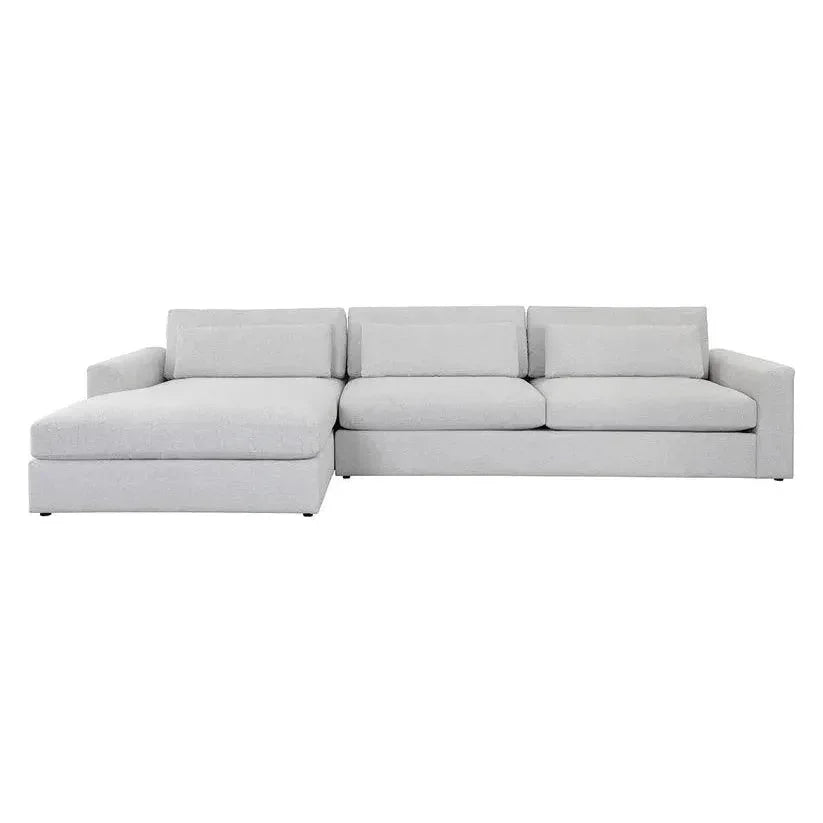 Merrick Fabric Sofa Chaise-Modular Sofas-SUNPAN-LOOMLAN