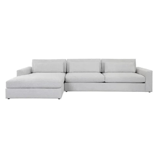 Merrick Fabric Sofa Chaise-Modular Sofas-SUNPAN-LOOMLAN