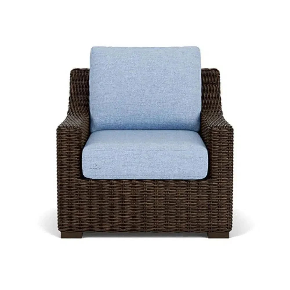 Mesa Lounge Chair Premium Wicker Furniture-Outdoor Lounge Chairs-Lloyd Flanders-LOOMLAN