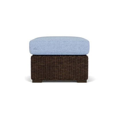 Mesa Ottoman Premium Wicker Furniture Lloyd Flanders-Outdoor Ottomans-Lloyd Flanders-LOOMLAN