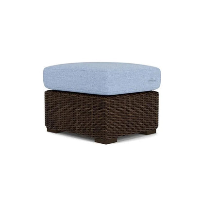 Mesa Ottoman Premium Wicker Furniture Lloyd Flanders-Outdoor Ottomans-Lloyd Flanders-LOOMLAN