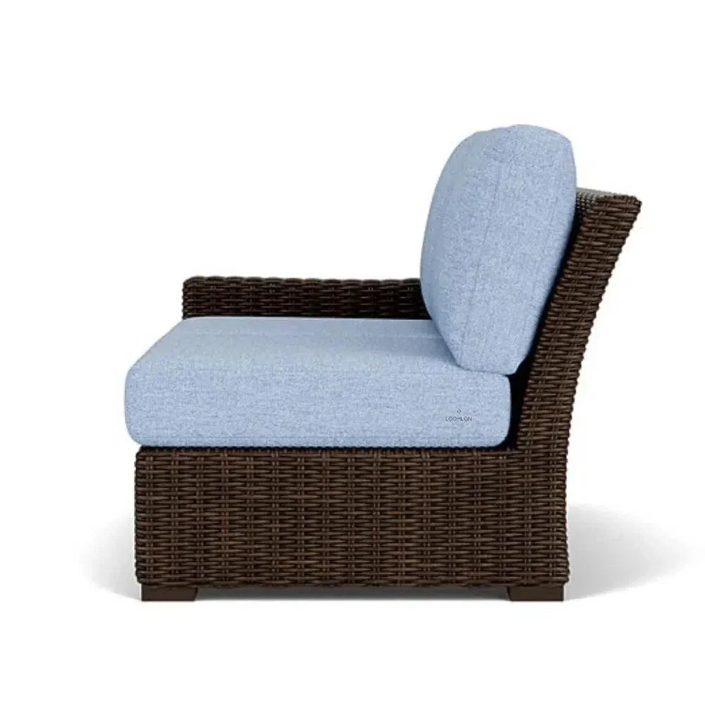Mesa Right Arm Chaise Premium Wicker Furniture-Outdoor Modulars-Lloyd Flanders-LOOMLAN