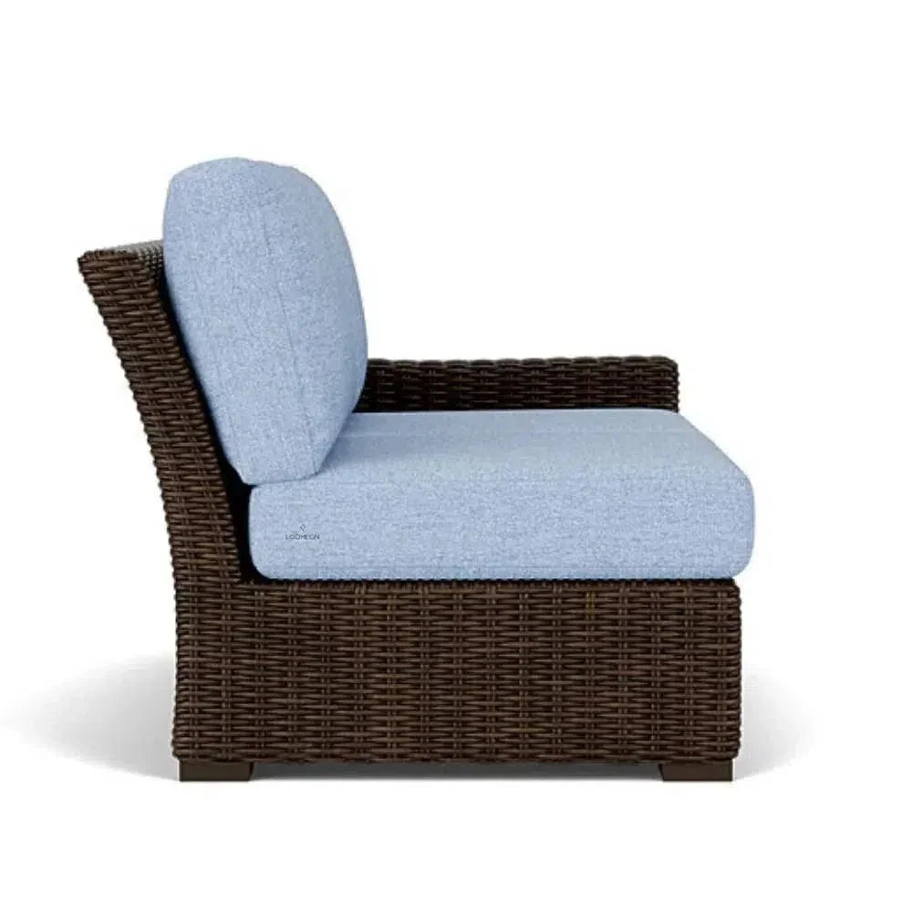 Mesa Right Arm Chaise Premium Wicker Furniture-Outdoor Modulars-Lloyd Flanders-LOOMLAN