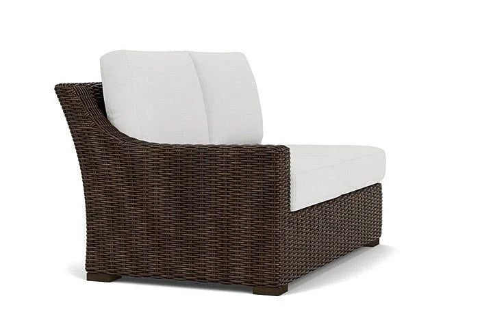 Mesa Right Arm Loveseat Premium Wicker Furniture-Outdoor Modulars-Lloyd Flanders-LOOMLAN