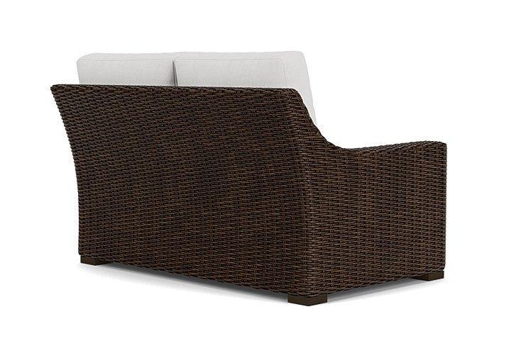 Mesa Right Arm Loveseat Premium Wicker Furniture-Outdoor Modulars-Lloyd Flanders-LOOMLAN