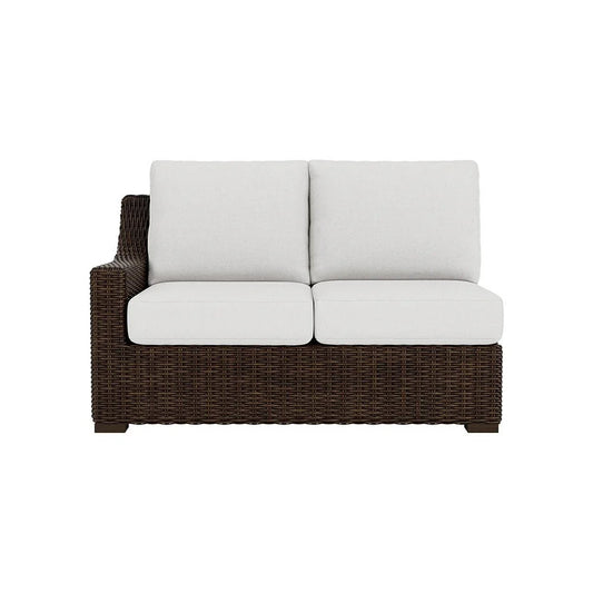 Mesa Right Arm Loveseat Premium Wicker Furniture-Outdoor Modulars-Lloyd Flanders-LOOMLAN
