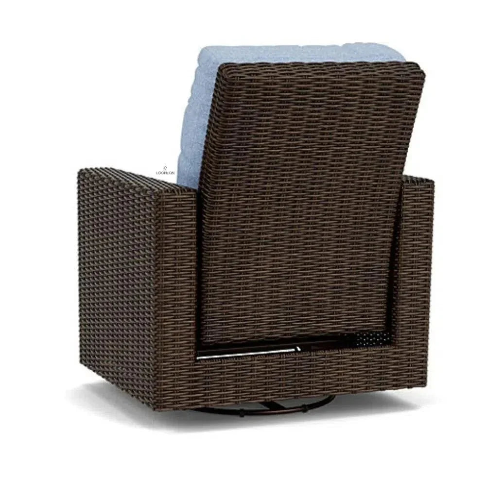 Mesa Swivel Glider Lounge Chair-Outdoor Lounge Chairs-Lloyd Flanders-LOOMLAN