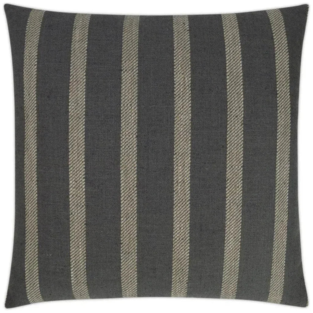 Mesmerize Charcoal Black Throw Pillow Insert - LOOMLAN - D.V. Kap - Throw Pillows