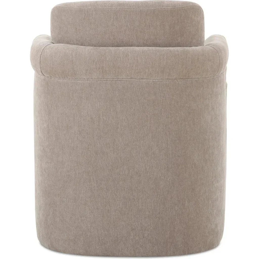 Mesto Rolling Performance Fabric Dining Armchair - LOOMLAN - Moe's Home - Dining Chairs