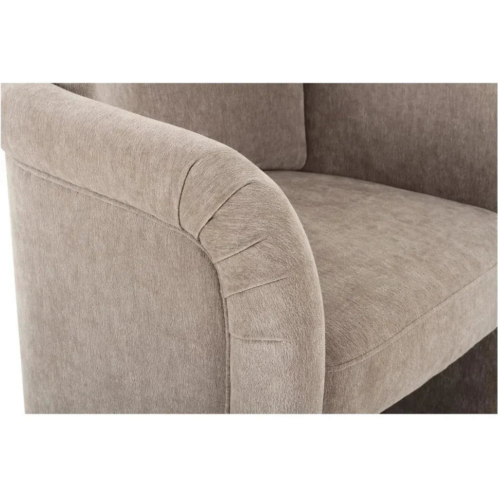 Mesto Rolling Performance Fabric Dining Armchair - LOOMLAN - Moe's Home - Dining Chairs