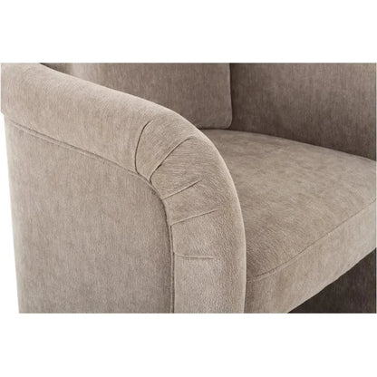 Mesto Rolling Performance Fabric Dining Armchair - LOOMLAN - Moe's Home - Dining Chairs