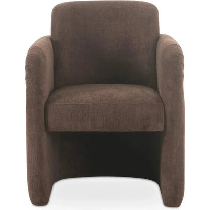 Mesto Rolling Performance Fabric Dining Armchair - LOOMLAN - Moe's Home - Dining Chairs