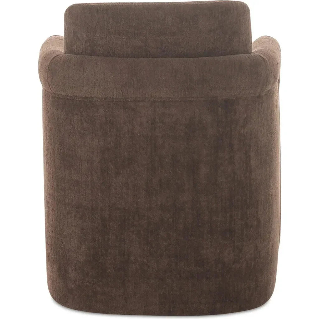 Mesto Rolling Performance Fabric Dining Armchair - LOOMLAN - Moe's Home - Dining Chairs