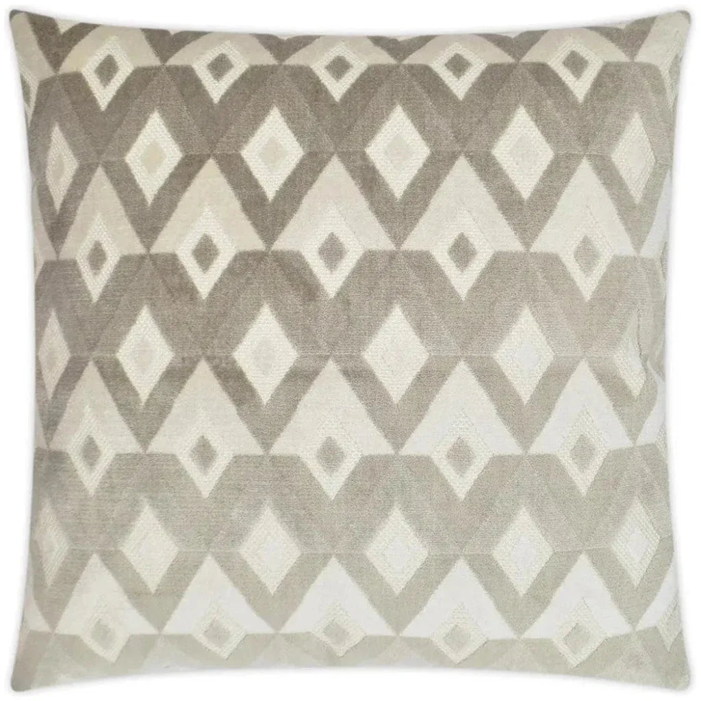 Meta Brown Throw Pillow With Insert - LOOMLAN - D.V. Kap - Throw Pillows