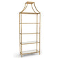 Metalic Gold Frame Classic Etagere-Etageres-Chelsea House-LOOMLAN