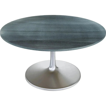 Metropolis Dining Table 60" Black-Dining Tables-Zuo Modern-LOOMLAN