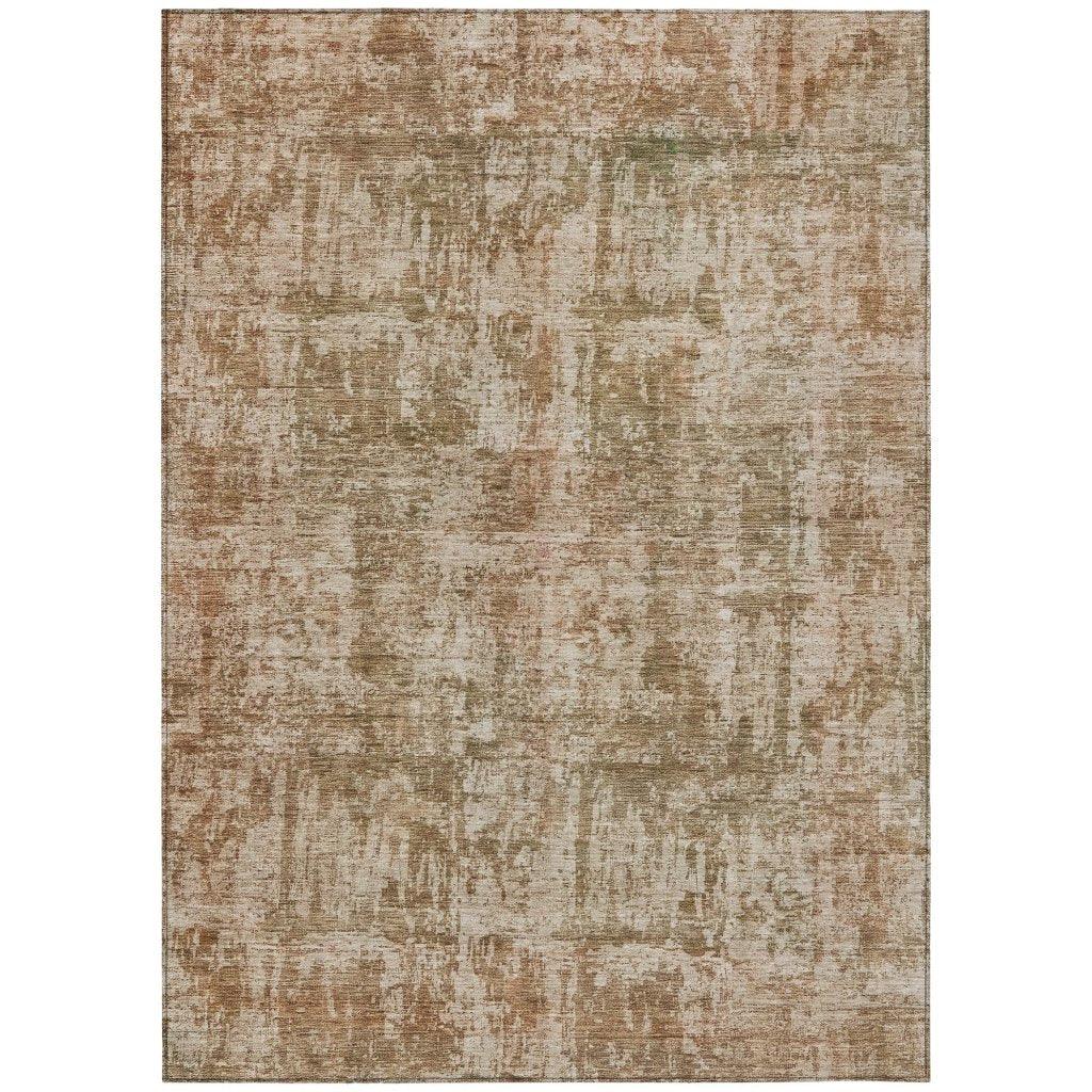 Mezzara Beige Washable Indoor - Outdoor Rug - LOOMLAN - LOOMLAN Rugs - Outdoor Rugs