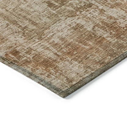 Mezzara Beige Washable Indoor - Outdoor Rug - LOOMLAN - LOOMLAN Rugs - Outdoor Rugs