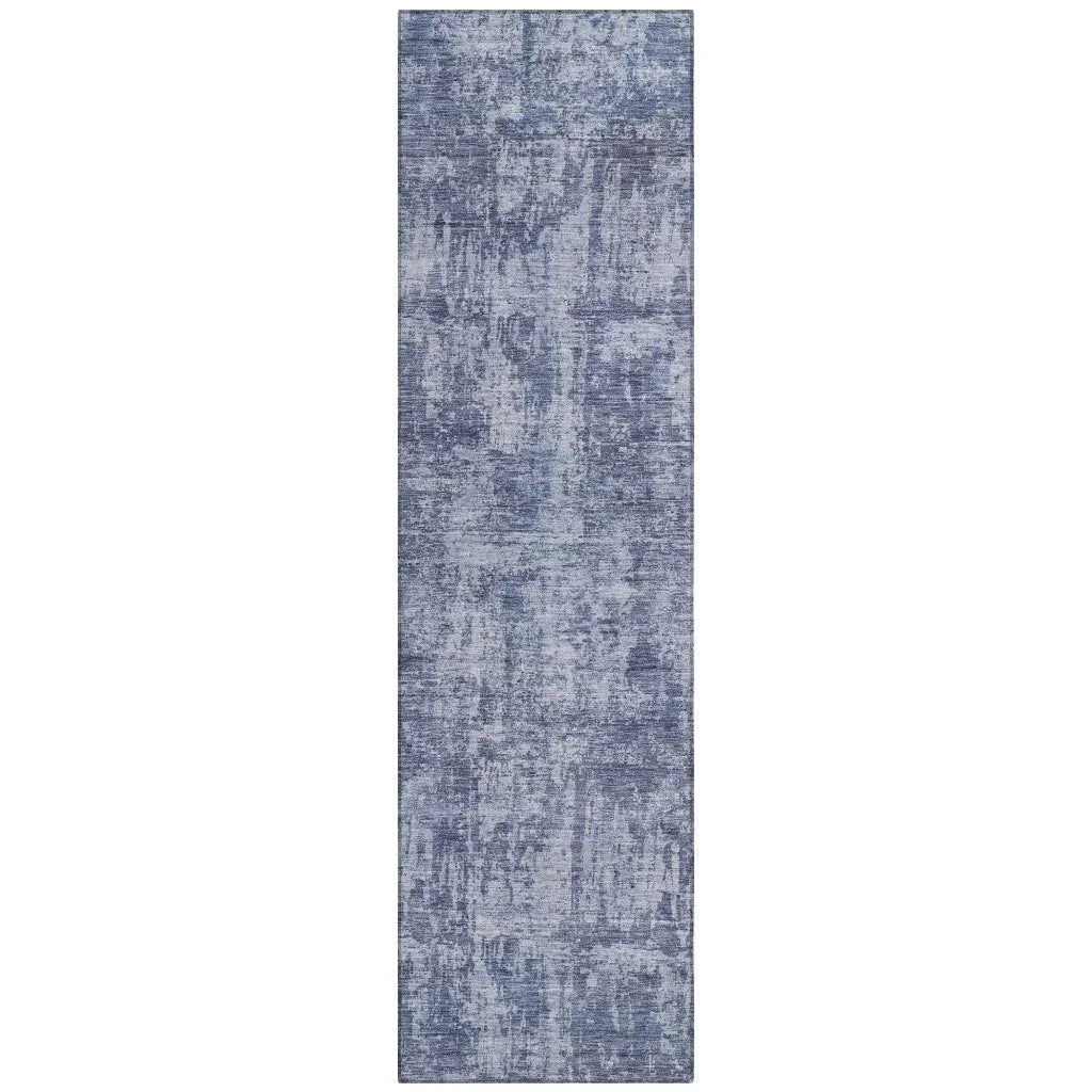 Mezzara Blue Washable Indoor - Outdoor Rug - LOOMLAN - LOOMLAN Rugs - Outdoor Rugs