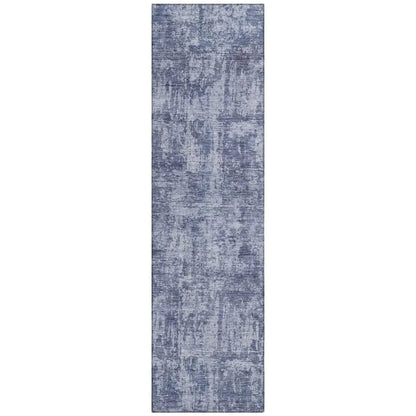 Mezzara Blue Washable Indoor - Outdoor Rug - LOOMLAN - LOOMLAN Rugs - Outdoor Rugs