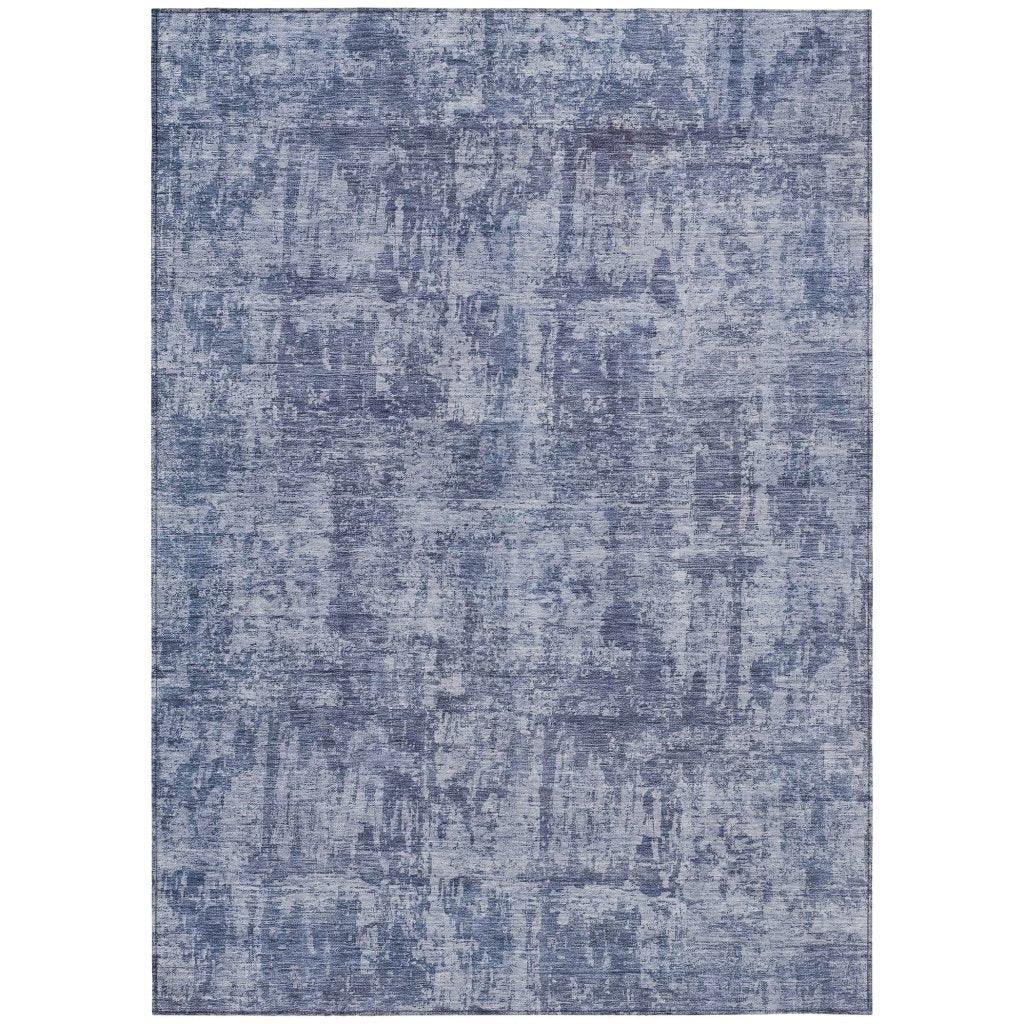 Mezzara Blue Washable Indoor - Outdoor Rug - LOOMLAN - LOOMLAN Rugs - Outdoor Rugs