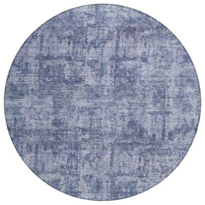 Mezzara Blue Washable Indoor - Outdoor Rug - LOOMLAN - LOOMLAN Rugs - Outdoor Rugs