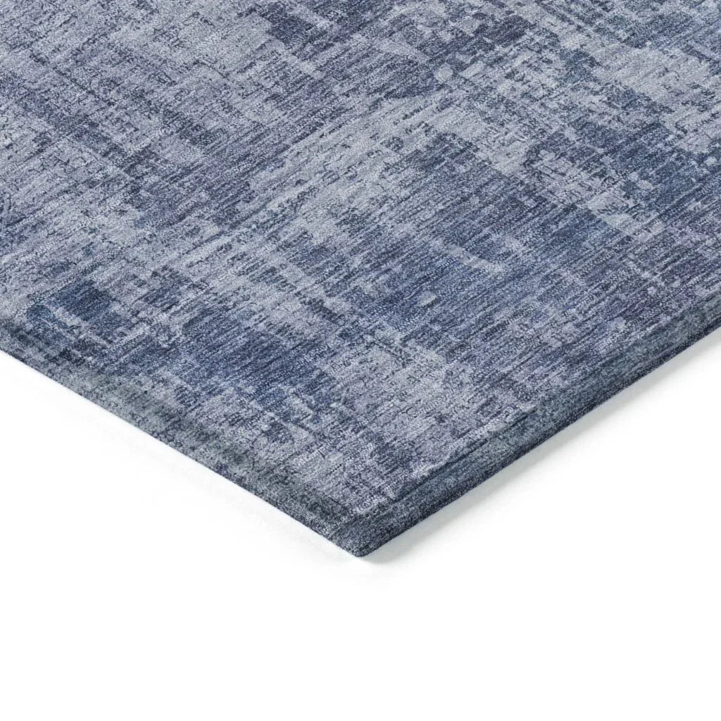 Mezzara Blue Washable Indoor - Outdoor Rug - LOOMLAN - LOOMLAN Rugs - Outdoor Rugs