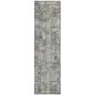 Mezzara Gray Washable Indoor - Outdoor Rug - LOOMLAN - LOOMLAN Rugs - Outdoor Rugs