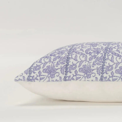 Mia Botanical Long Lumbar Pillow For Bed - LOOMLAN - LOOMLAN - Throw Pillows