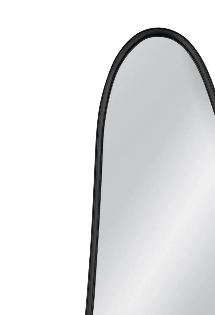 Mia Geometric Design Black Wall Mirror - LOOMLAN - Bassett Mirror - Wall Mirrors