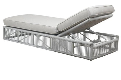 Miami Sunbrella Adjustable Outdoor Chaise-Outdoor Chaises-Sunset West-LOOMLAN