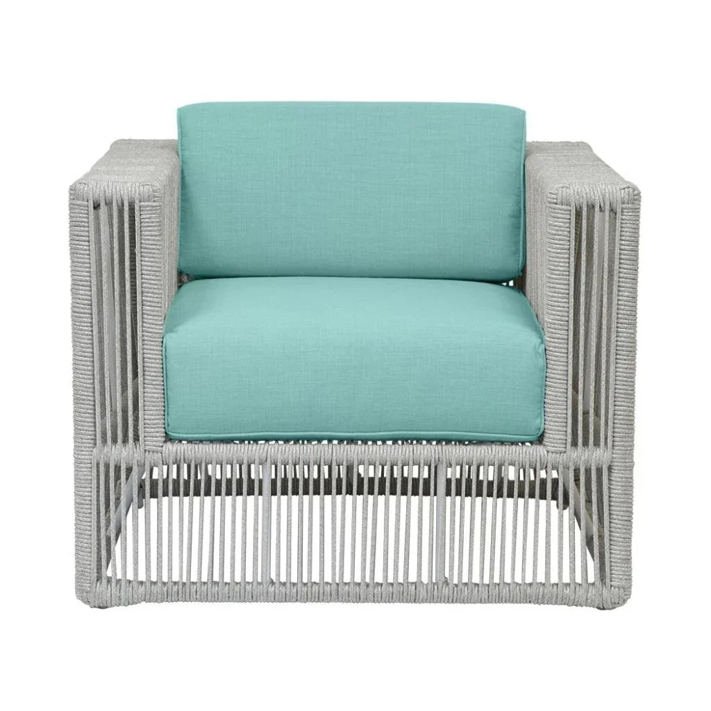 Miami Sunbrella Comfort Outdoor Club Chair-Outdoor Accent Chairs-Sunset West-LOOMLAN