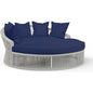 Miami Sunbrella Outdoor Daybed-Outdoor Daybeds-Sunset West-Echo Midnight-LOOMLAN
