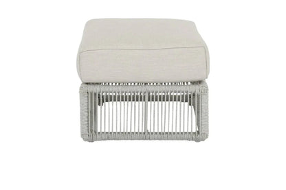 Miami Sunbrella Plush Outdoor Ottoman-Outdoor Ottomans-Sunset West-LOOMLAN