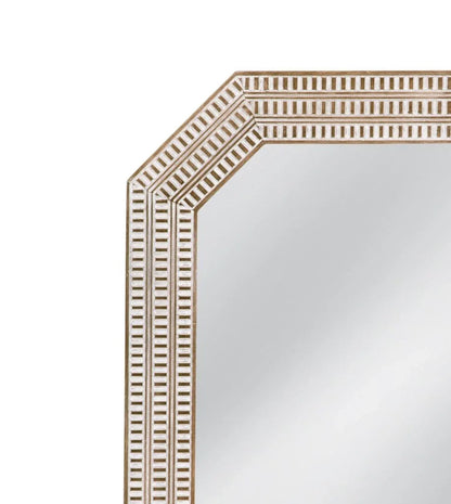 Michael White Geometric Design Wall Mirror - LOOMLAN - Bassett Mirror - Wall Mirrors
