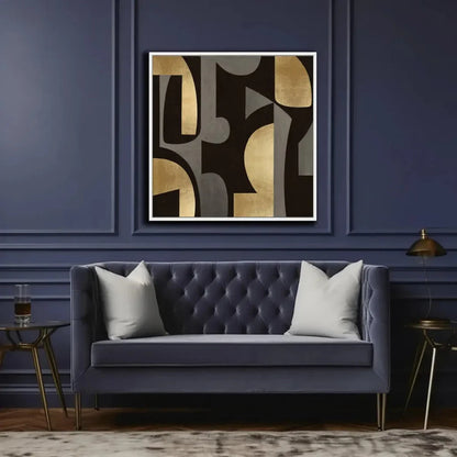 Mid Century Abstract IIICanvas Wall Art For Living Room - LOOMLAN - LOOMLAN - Canvas Art