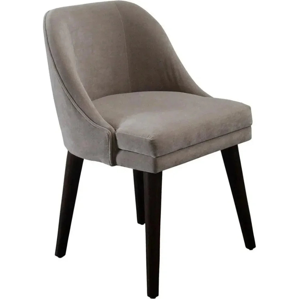 Mid Century Gray Dining Chair Montrose - LOOMLAN - Peninsula Home - Dining Chairs