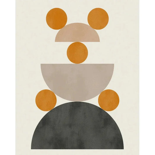 Mid Century Mod I Artwork d Canvas Floating - LOOMLAN - LOOMLAN - Canvas Art